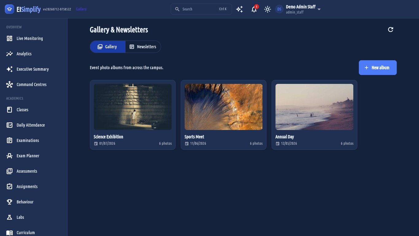 Gallery & Newsletters