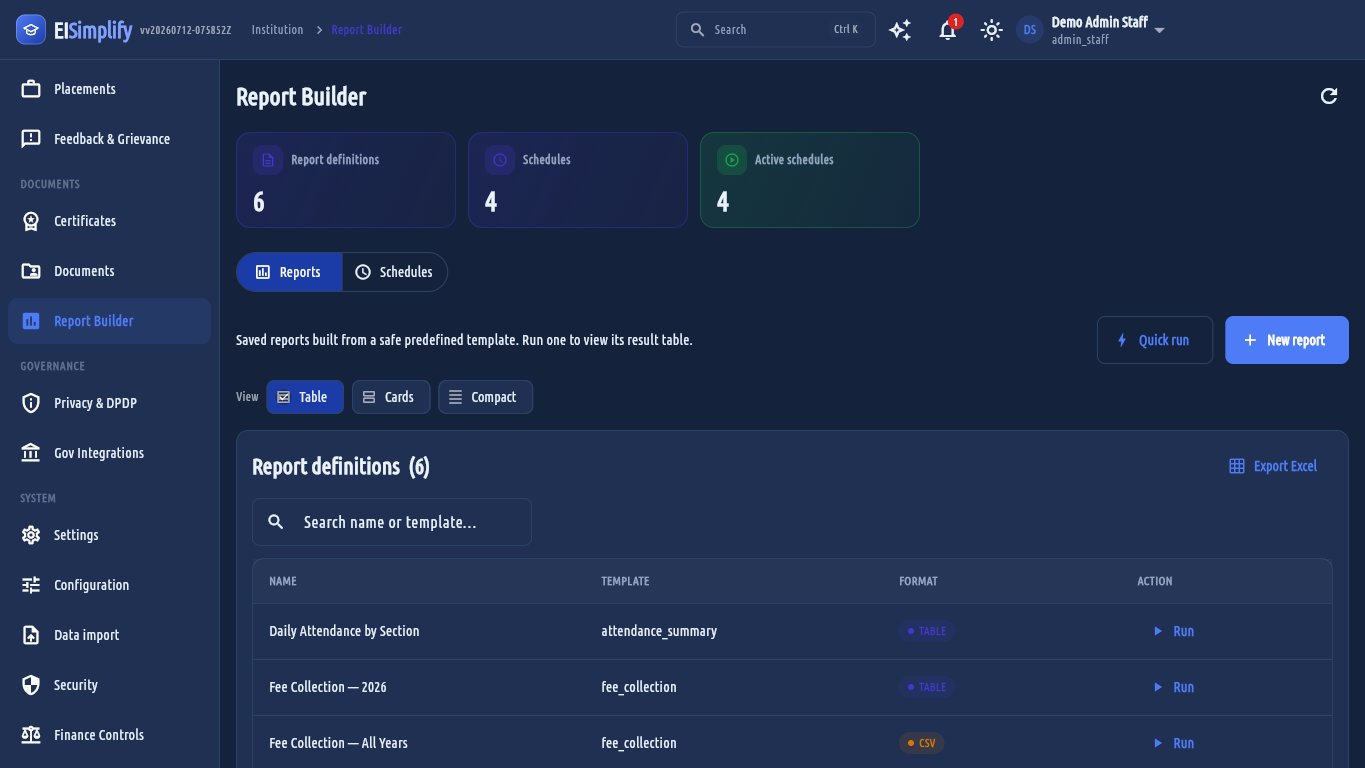 Report Builder