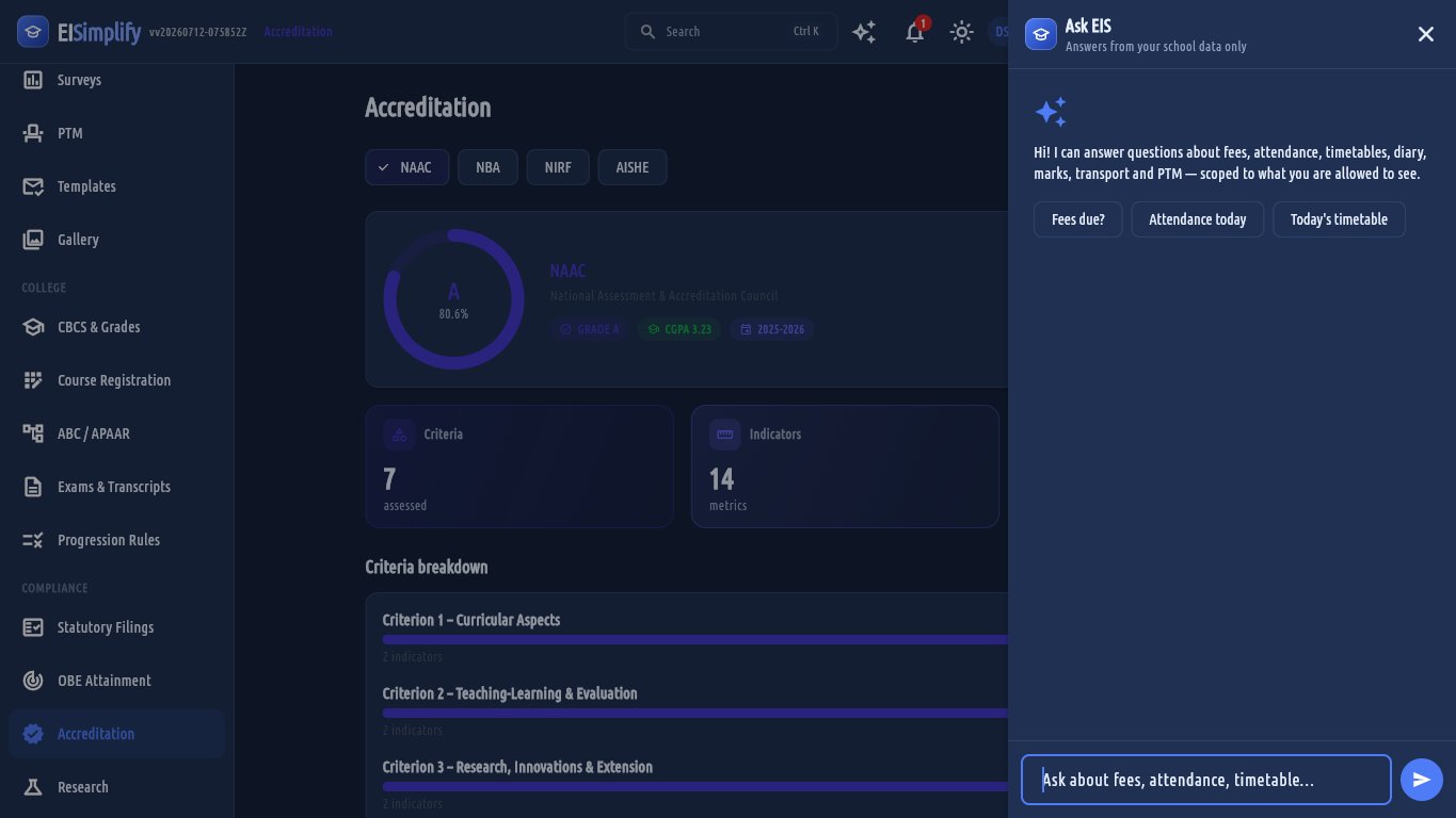 Ask EI-Simplify AI